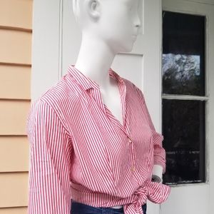Xacus striped shirt